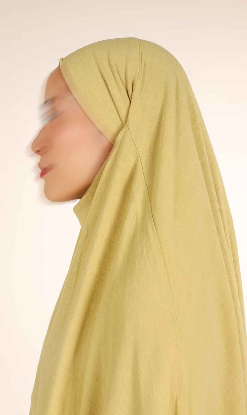Diamond Khimar (Krawatte) Nila Leinen – Pistazie