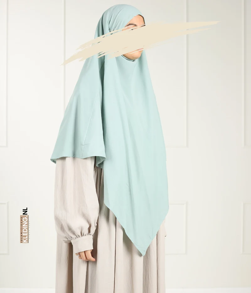 Triangle Khimar - Mint