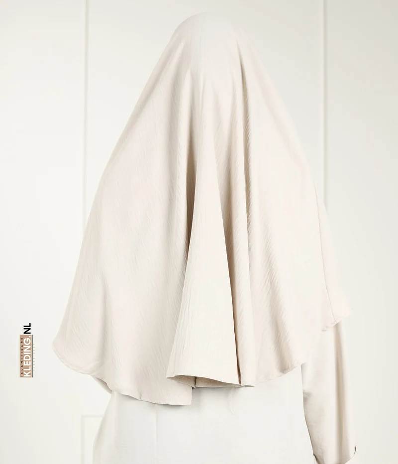 Krawatte zurück Amira Khimar Jazz - Creme