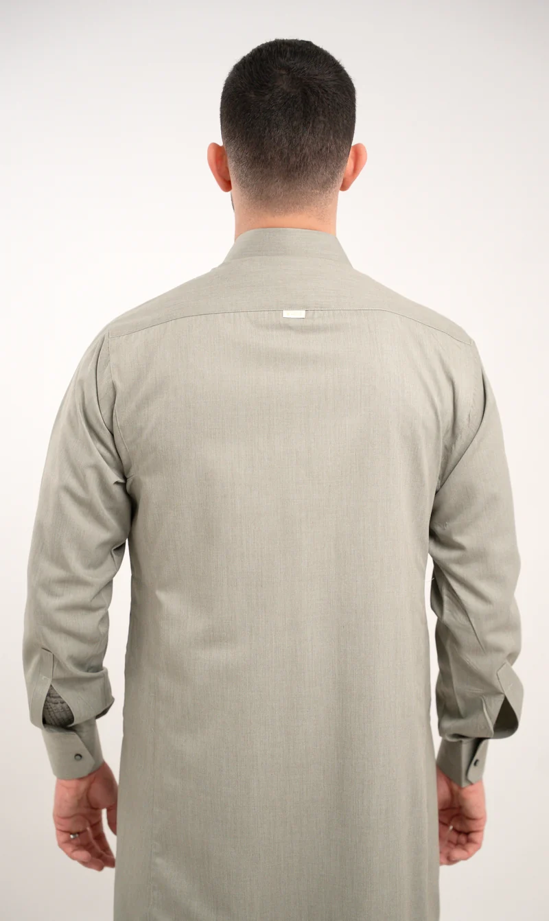 Chino Saudi Qamis - Grey N