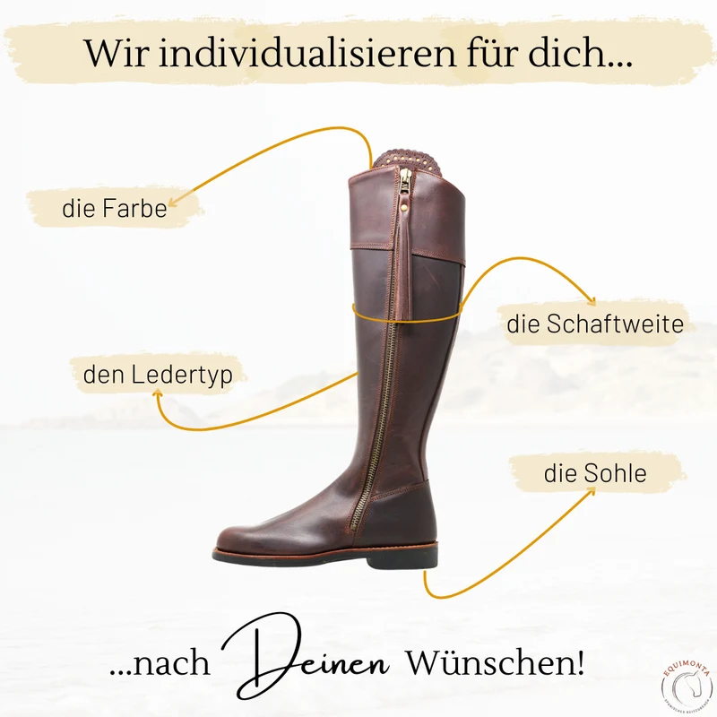 REITSTIEFEL KATE • Feine Sohle