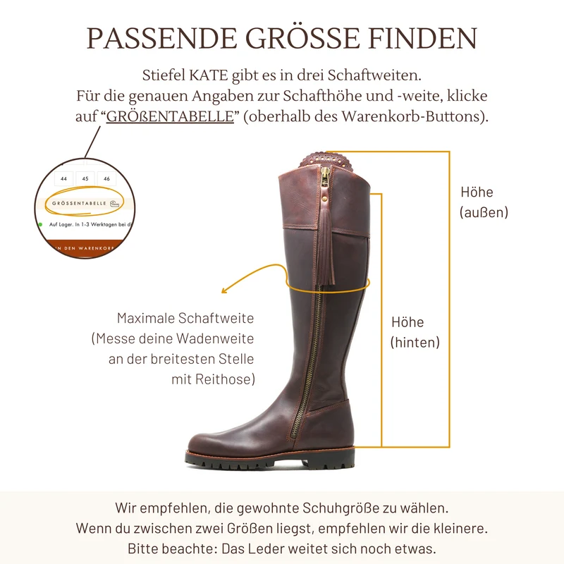 REITSTIEFEL KATE • Vibram® Sohle