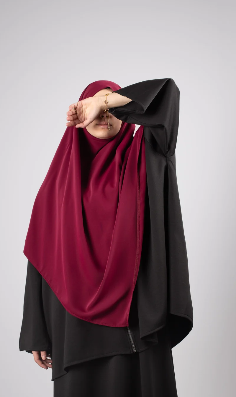 Doppeldiamant KHIMAR MEDINI Seide - Bordeaux