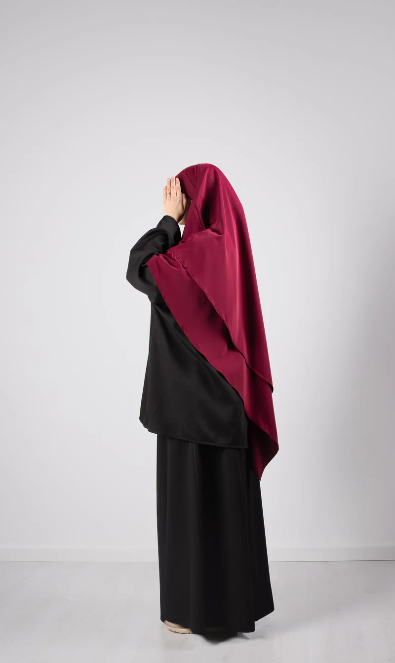 Doppeldiamant KHIMAR MEDINI Seide - Bordeaux