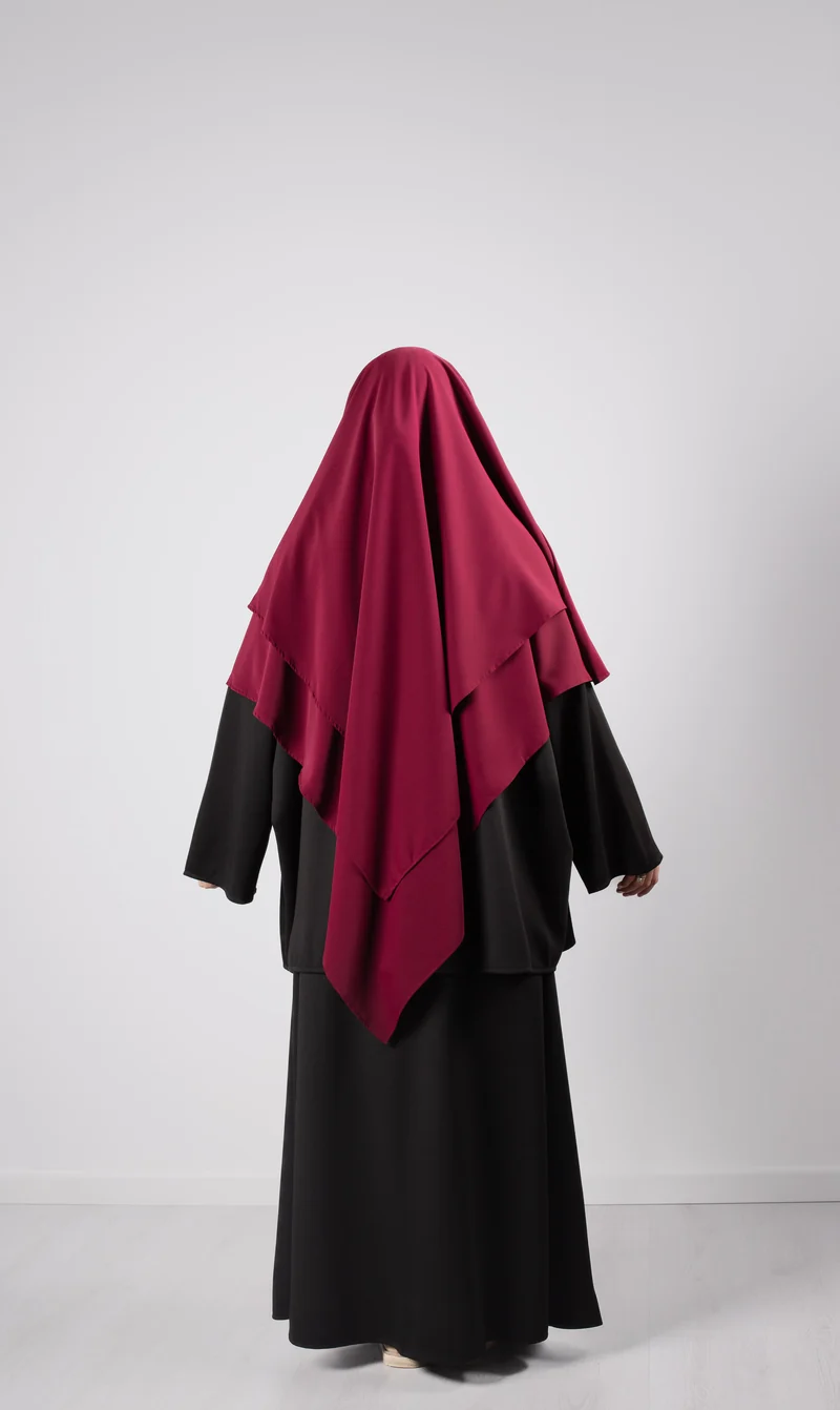 Doppeldiamant KHIMAR MEDINI Seide - Bordeaux