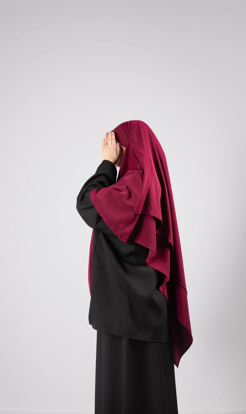 Doppeldiamant KHIMAR MEDINI Seide - Bordeaux