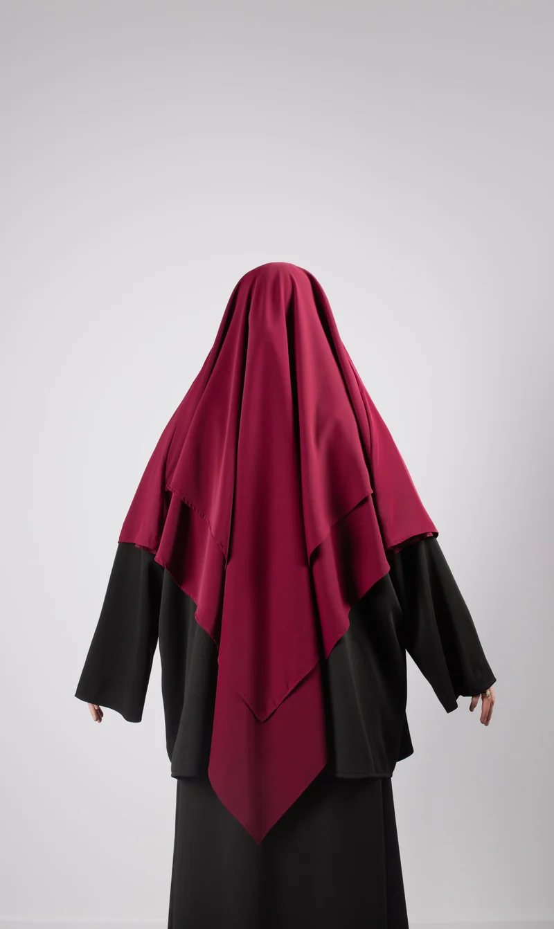 Doppeldiamant KHIMAR MEDINI Seide - Bordeaux