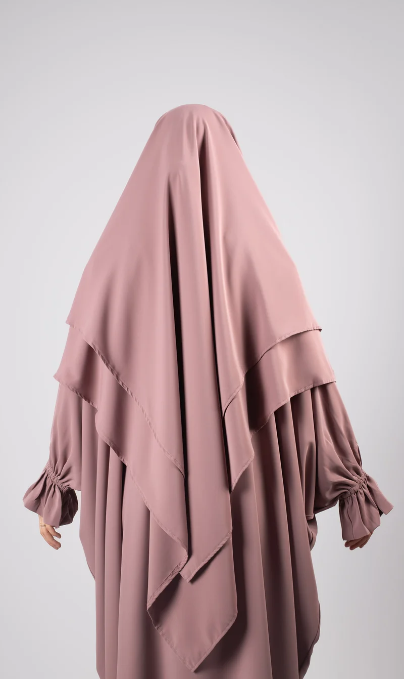 Doppeldiamant KHIMAR MEDINI Seide - Vintage Rose