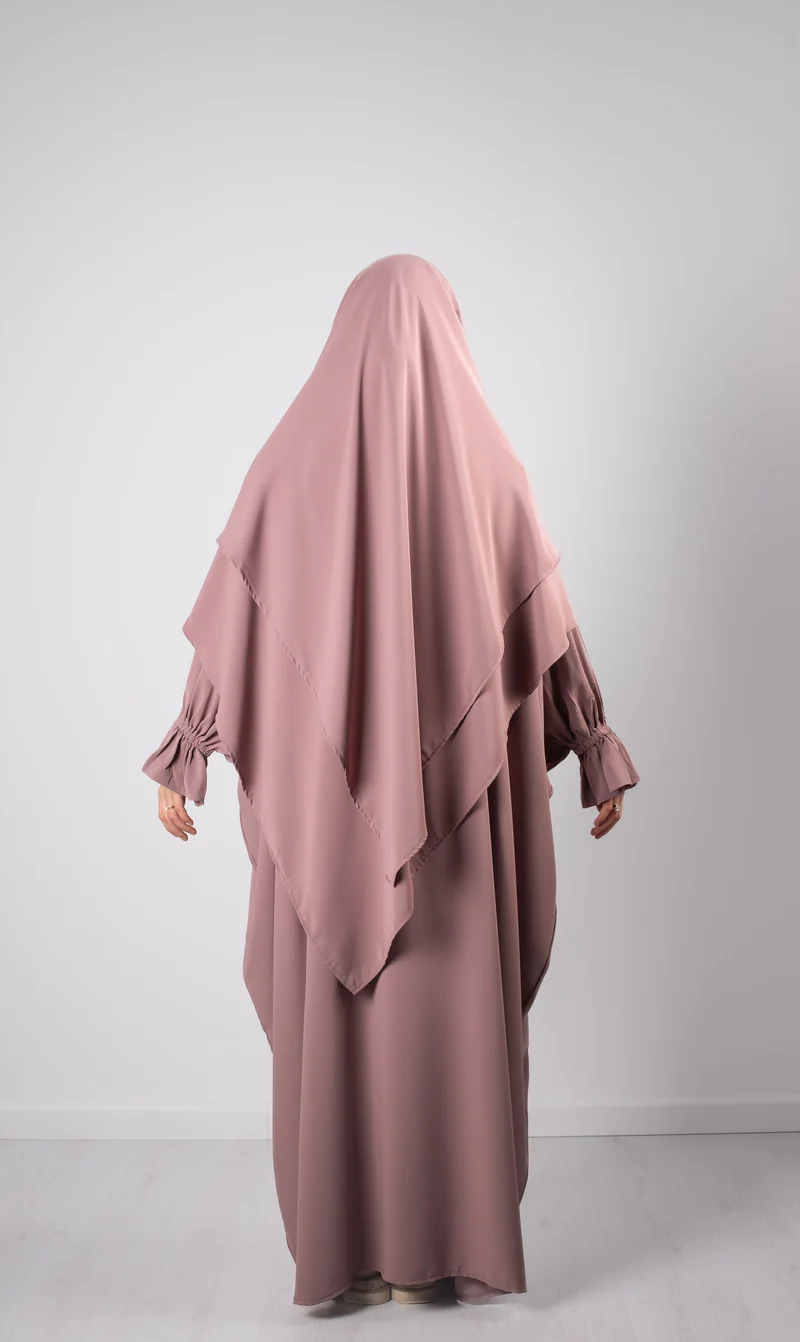 Doppeldiamant KHIMAR MEDINI Seide - Vintage Rose