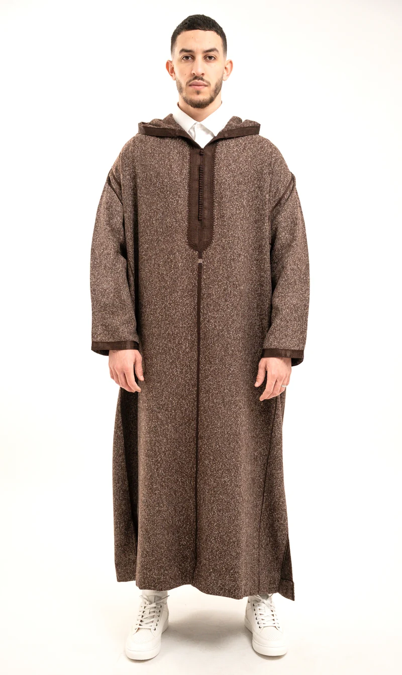 Djellaba Soft Kashmir - Taupe