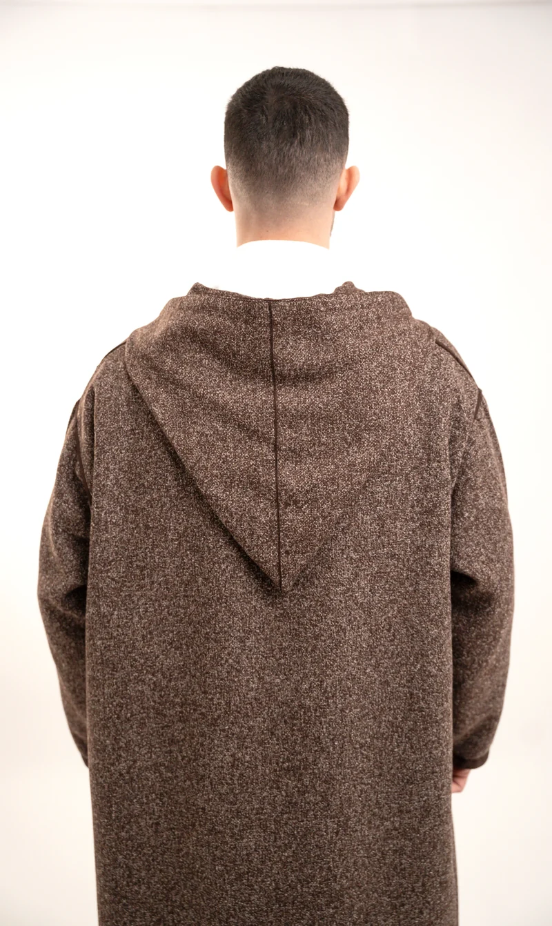 Djellaba Soft Kashmir - Taupe