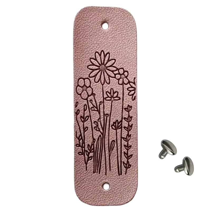 Frida's Handmade-Label Floral mit Nieten