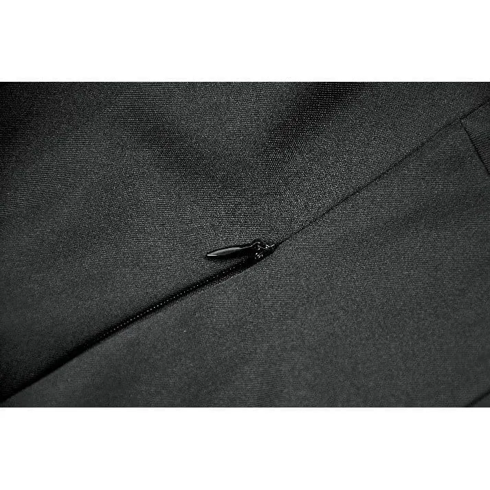 Gothic-Damenbluse mit floralem Spitzen-Patchwork und tiefem Ausschnitt, langen Ärmeln