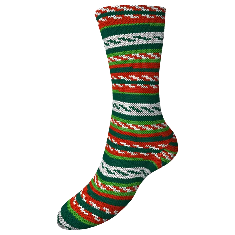 Hot Socks Xmas 4-fach Sockenwolle 2026