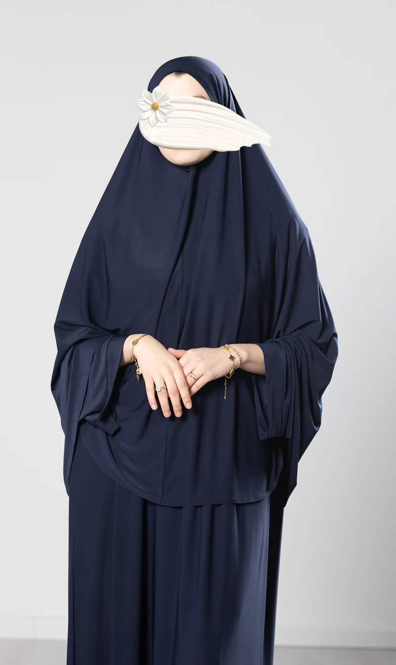 Jersey Premium Abaya + Khimar