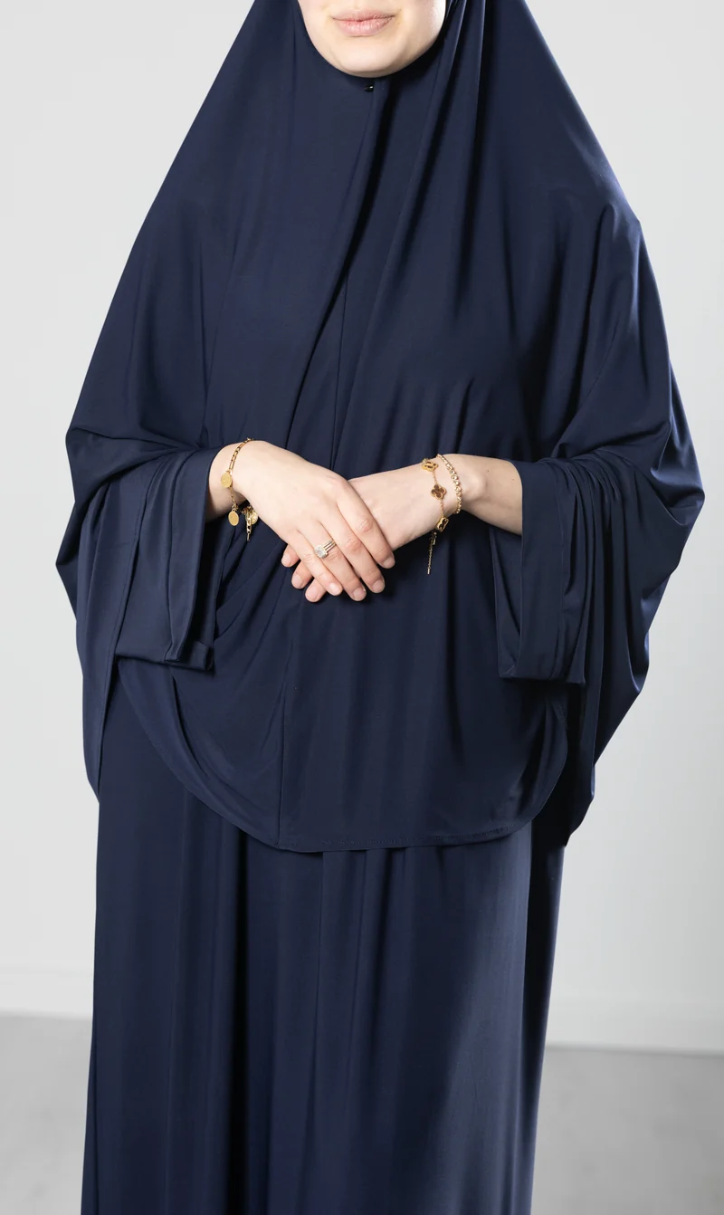 Jersey Premium Abaya + Khimar