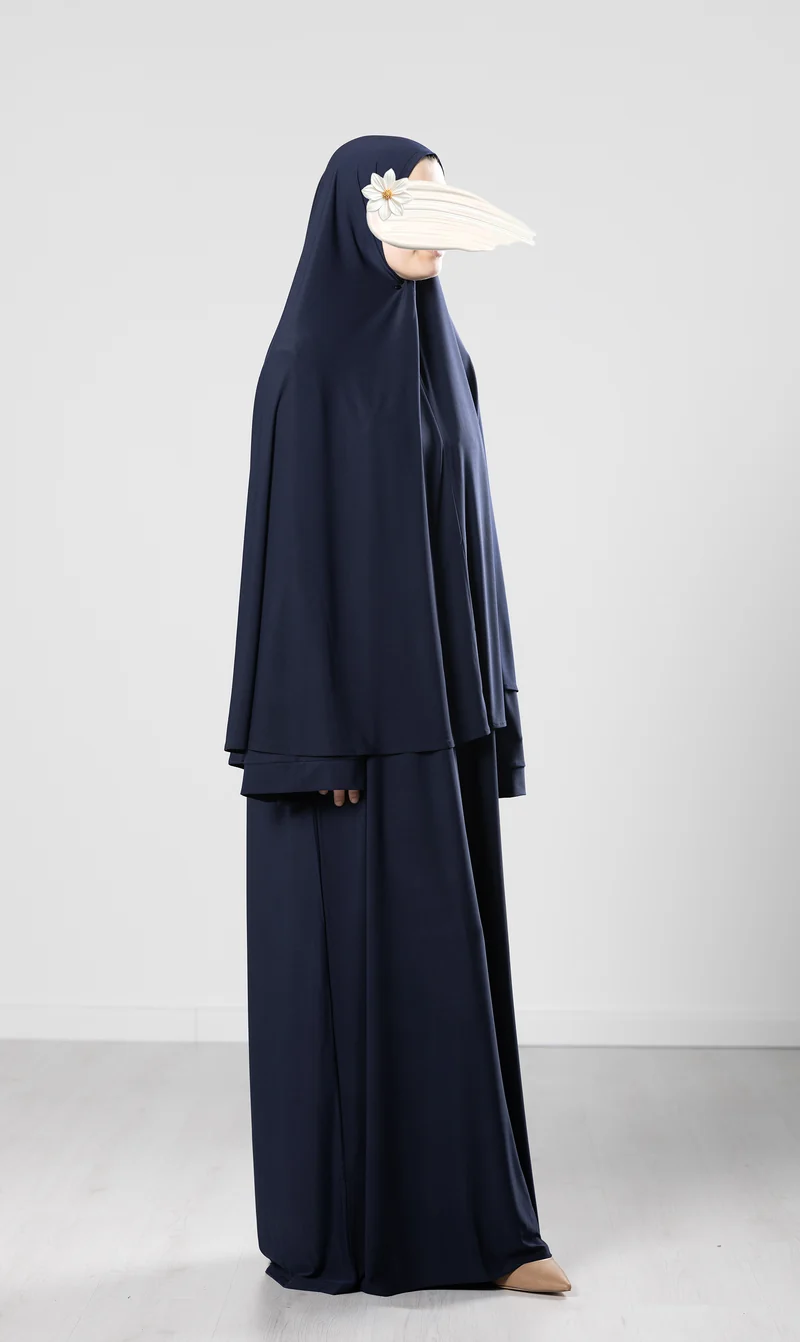 Jersey Premium Abaya + Khimar