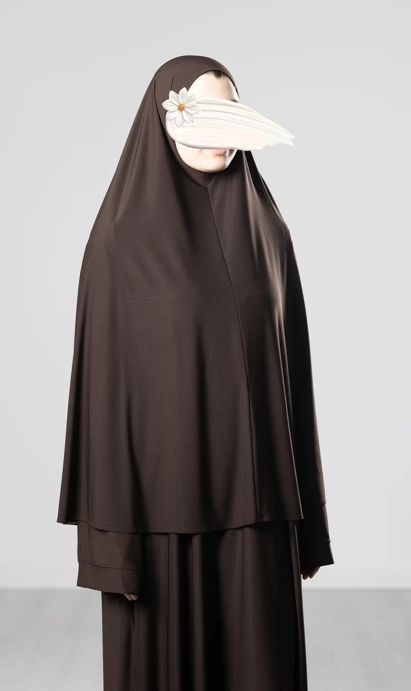 Jersey Premium Abaya + Khimar