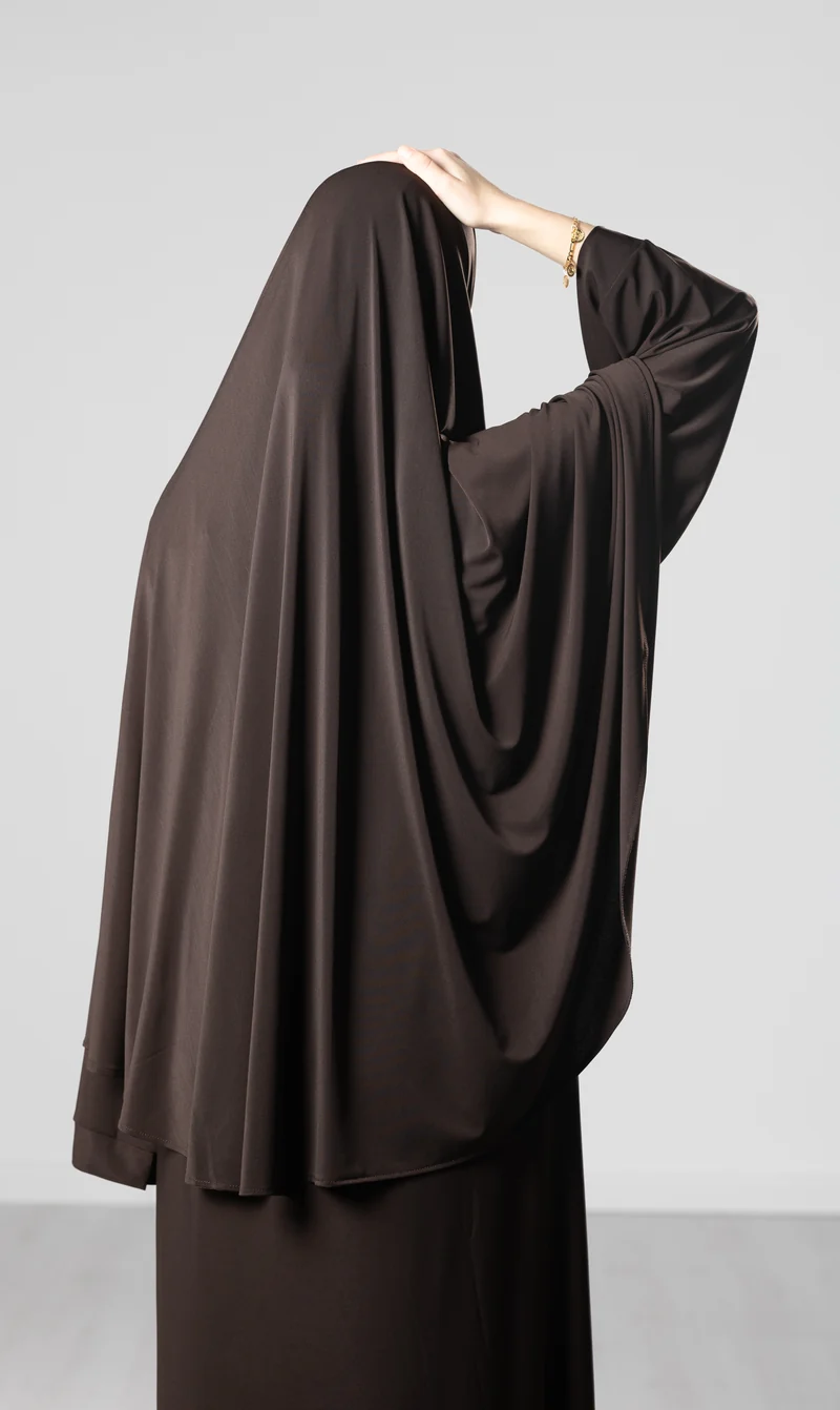 Jersey Premium Abaya + Khimar