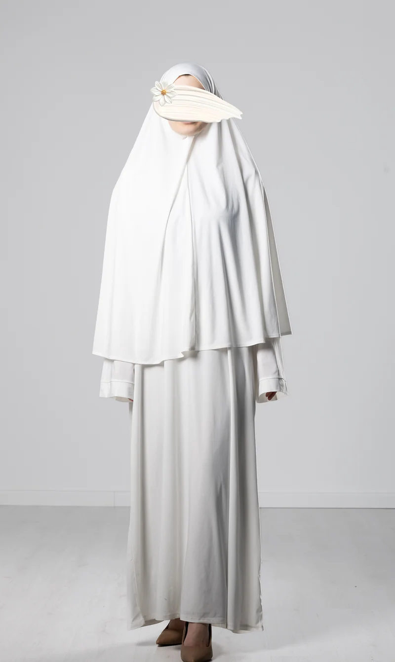 Jersey Premium Abaya + Khimar