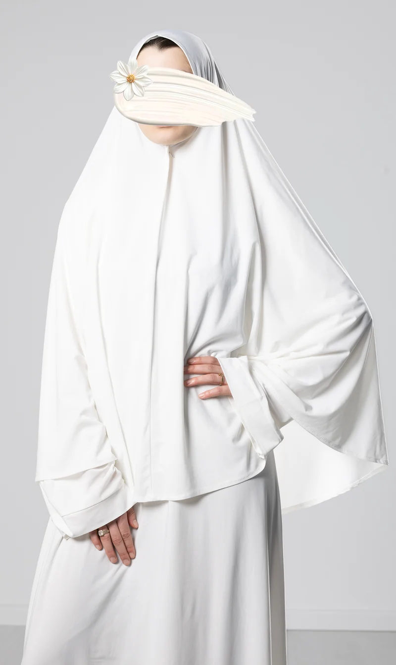 Jersey Premium Abaya + Khimar