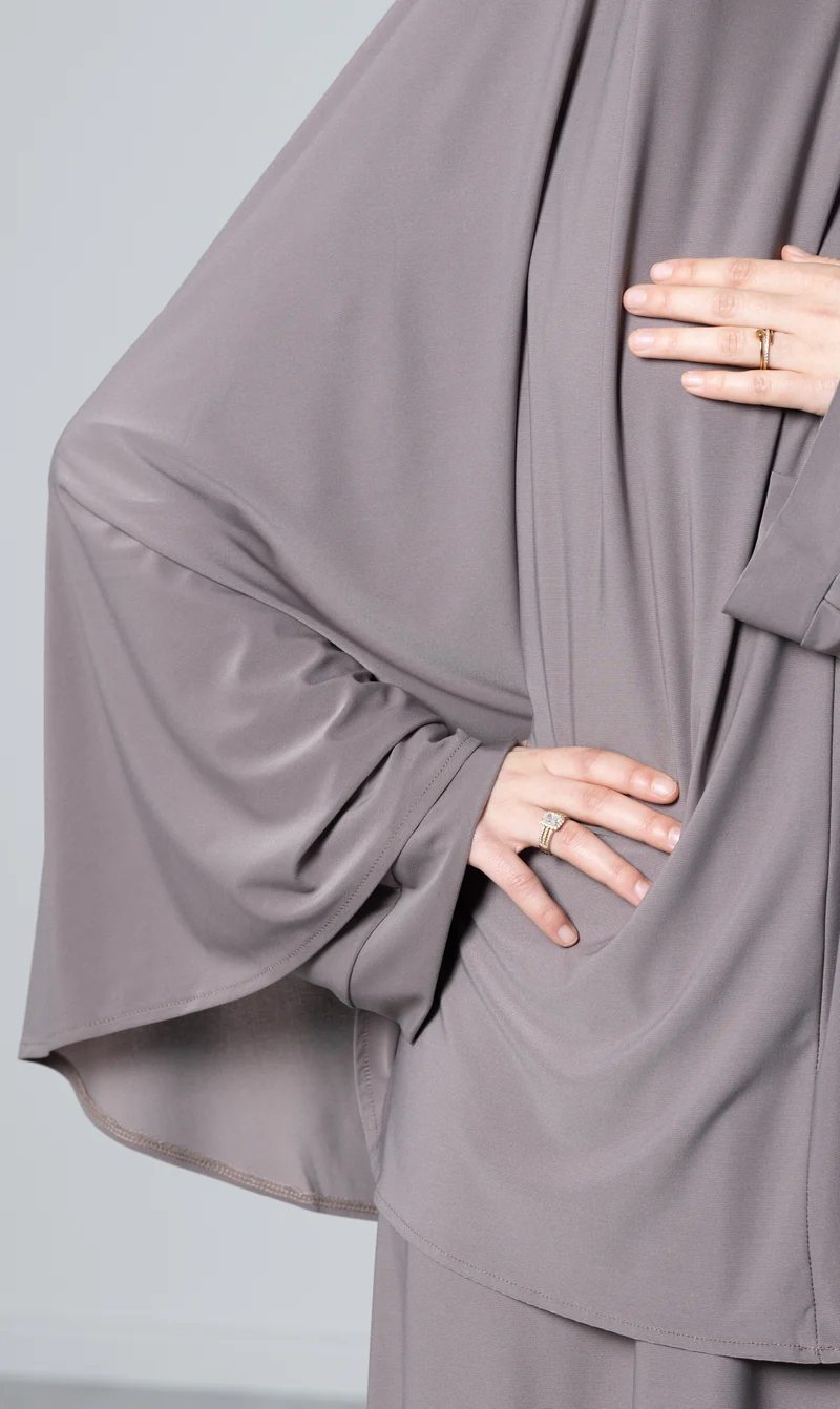Jersey Premium Abaya + Khimar