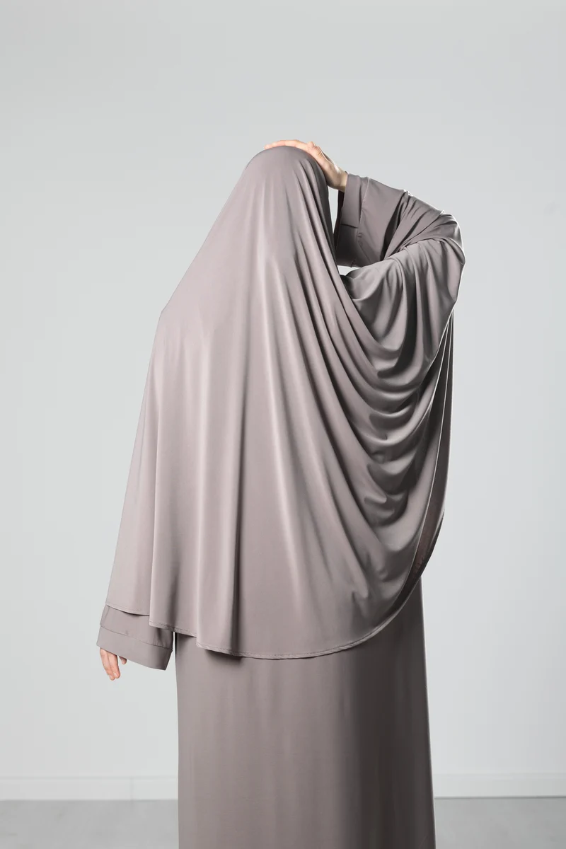 Jersey Premium Abaya + Khimar