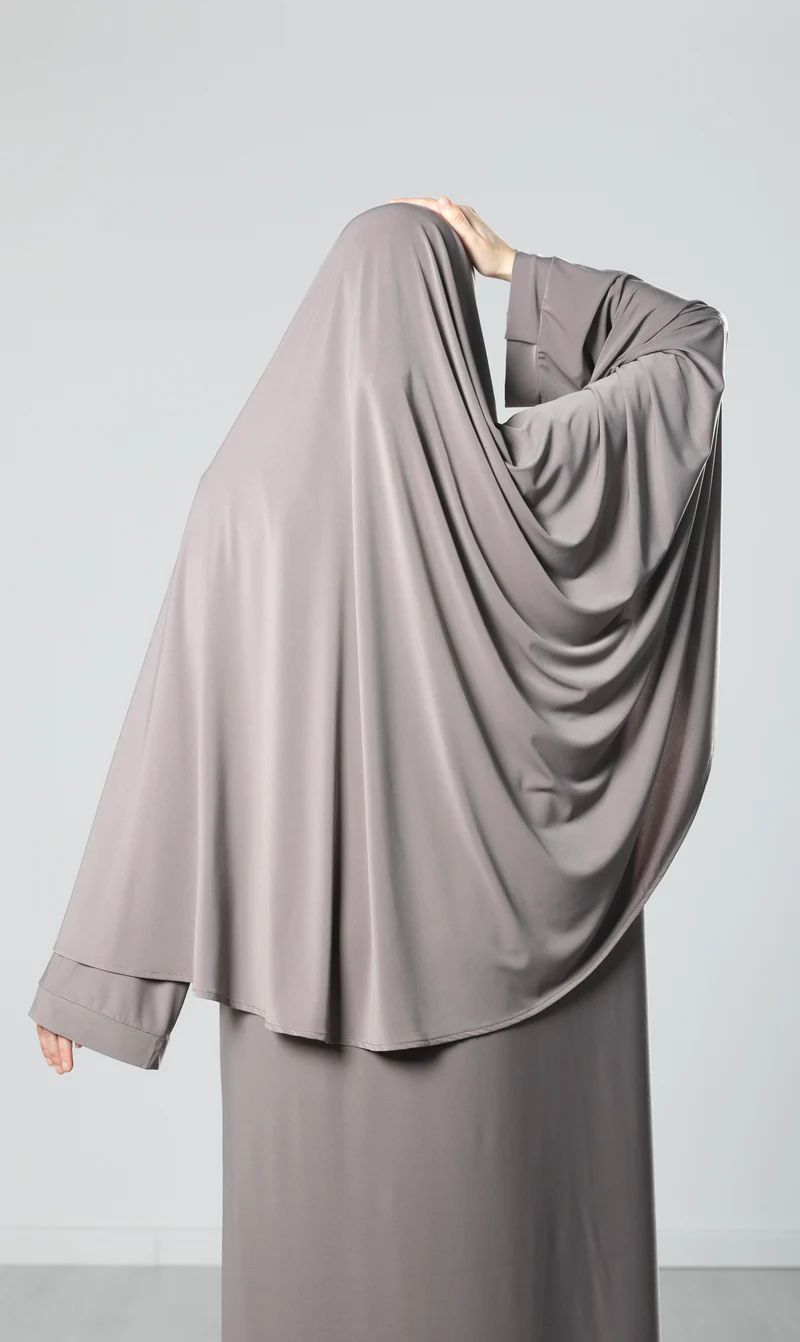 Jersey Premium Abaya + Khimar