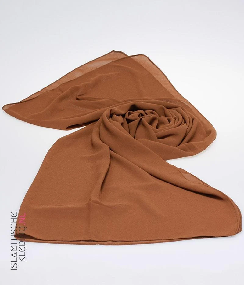 Weicher Chiffon-Stretch-Schal SoftCacao