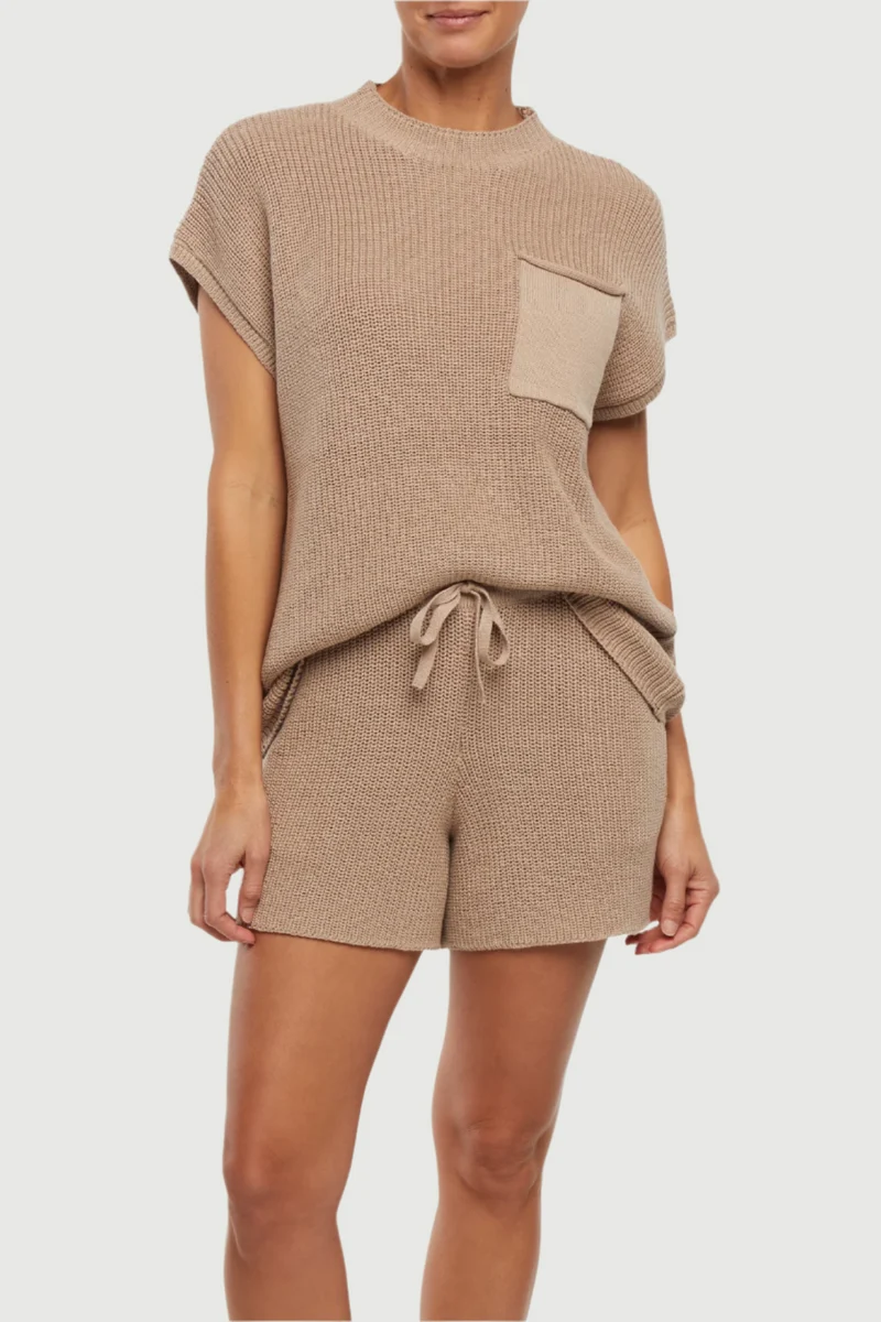 Michaela Rib Short | Tuffet