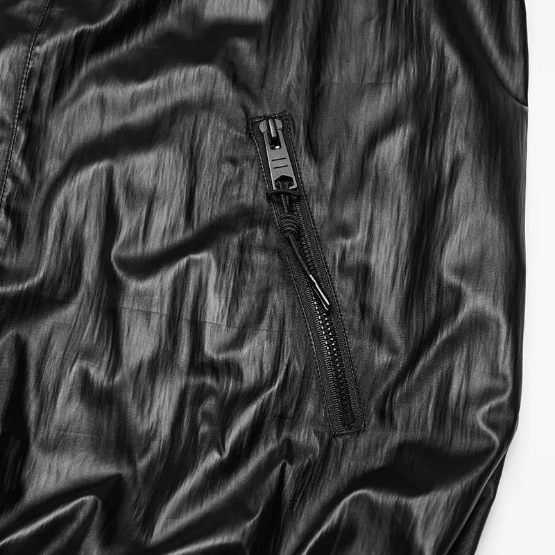 Punk-Minimalistische Herren-Kapuzenjacke