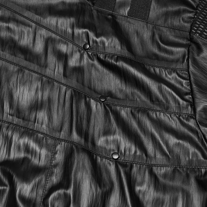 Punk-Minimalistische Herren-Kapuzenjacke