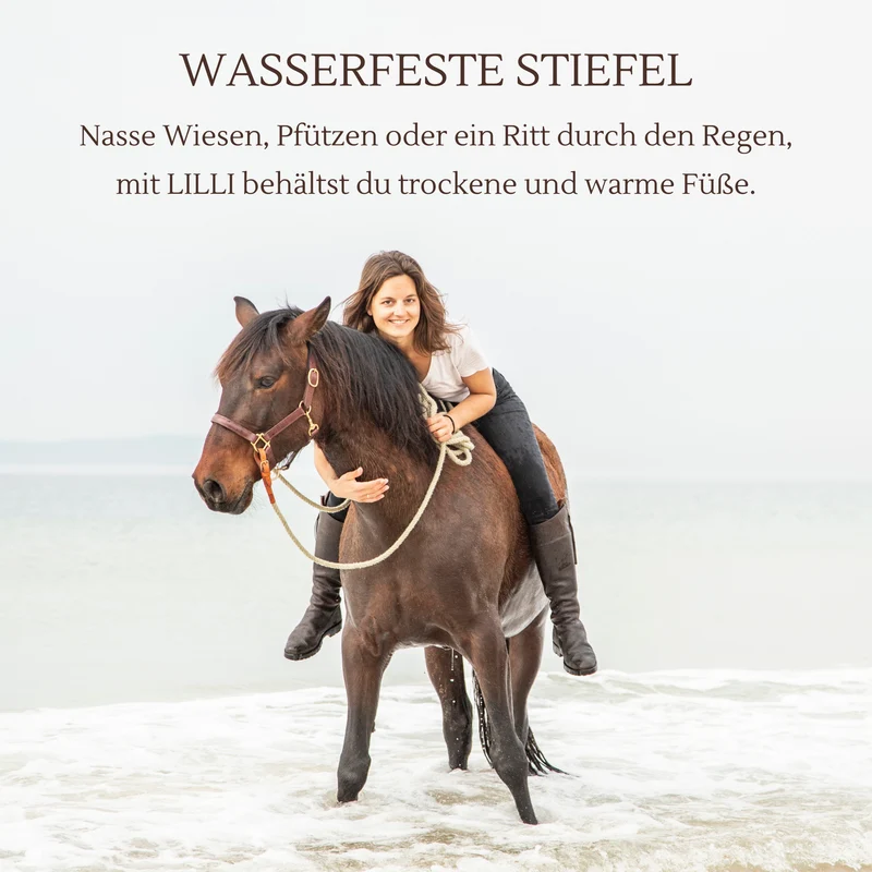 WASSERFESTER STIEFEL LILLI • Vibram® Sohle