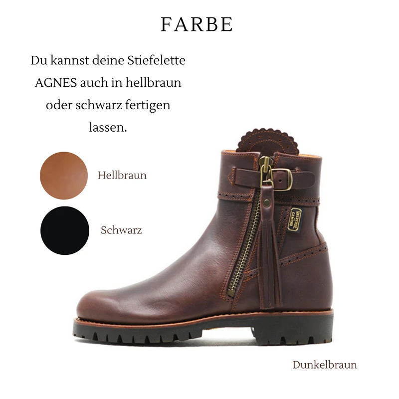 STIEFELETTE AGNES • Verschiedene Sohlen