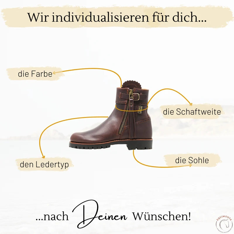 STIEFELETTE AGNES • Verschiedene Sohlen