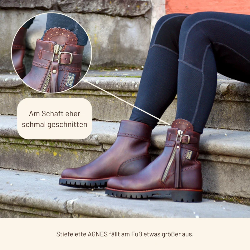 STIEFELETTE AGNES • Verschiedene Sohlen