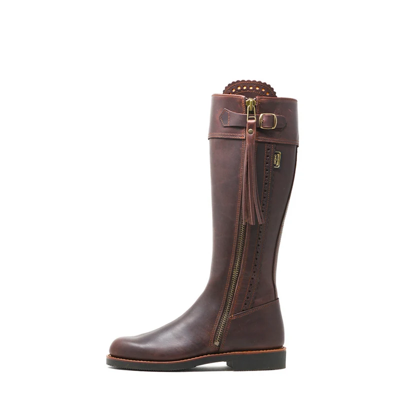 REITSTIEFEL LAURA • Verschiedene Sohlen, Gr. 41 (fällt größer aus)