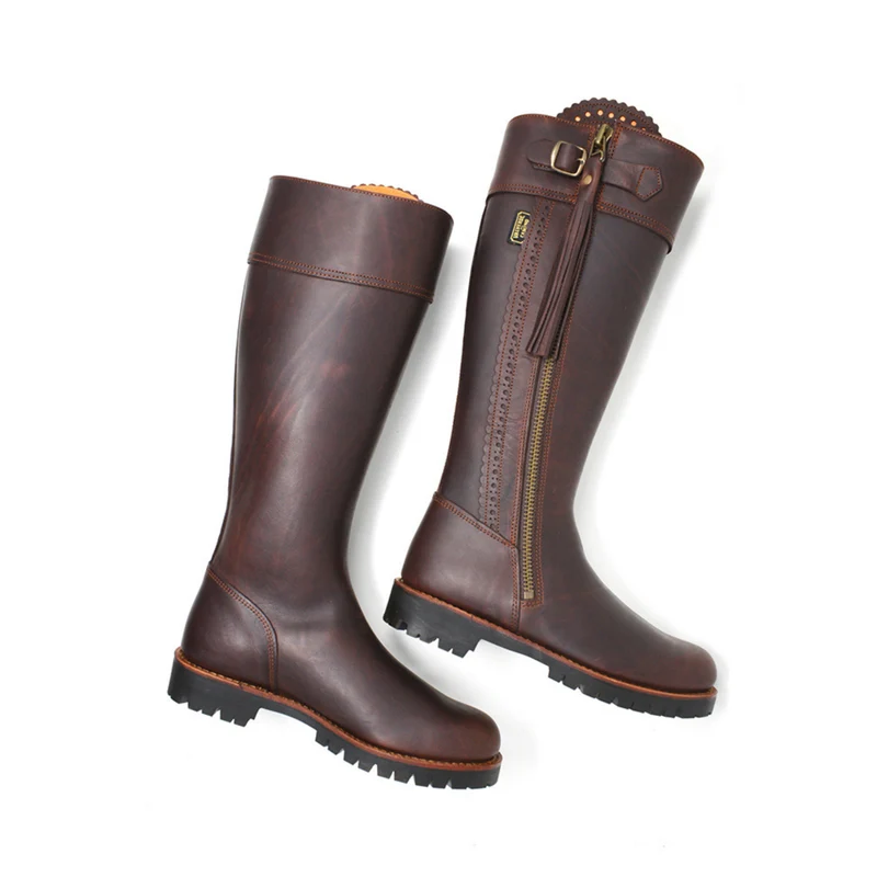 REITSTIEFEL LAURA • Verschiedene Sohlen, Gr. 41 (fällt größer aus)