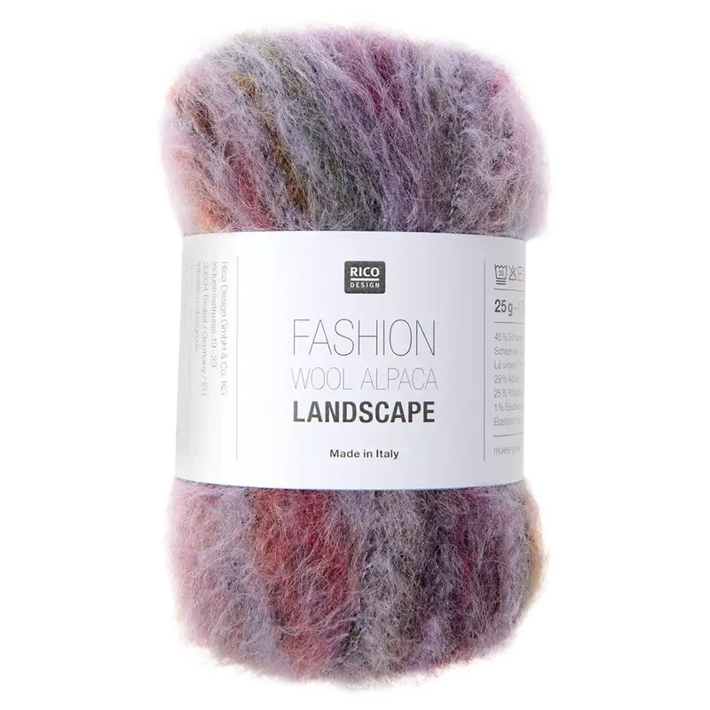 Fashion Wool Alpaca Landscape