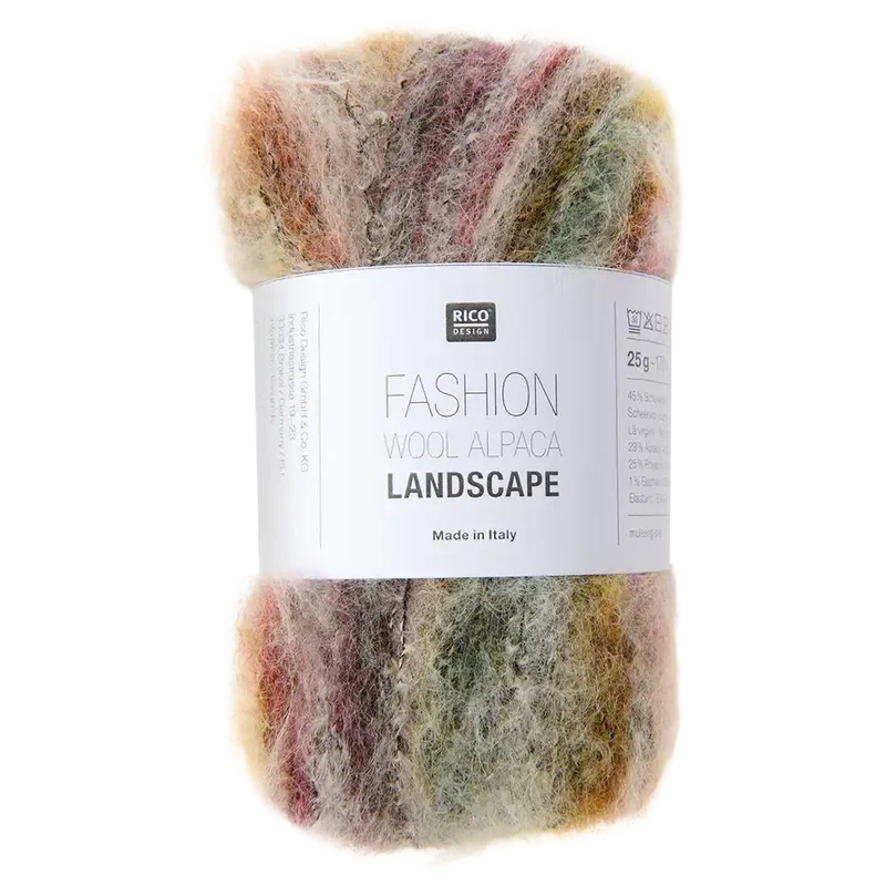 Fashion Wool Alpaca Landscape