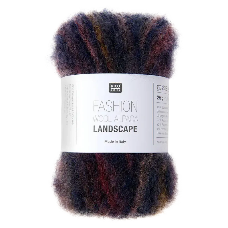 Fashion Wool Alpaca Landscape