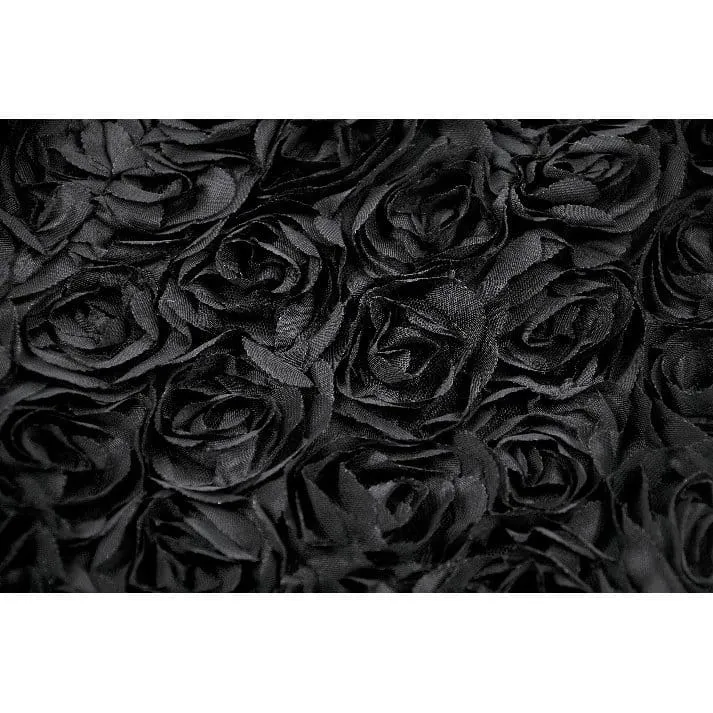 Gothic-Shorts für Damen mit Rosen-Spitzenbesatz