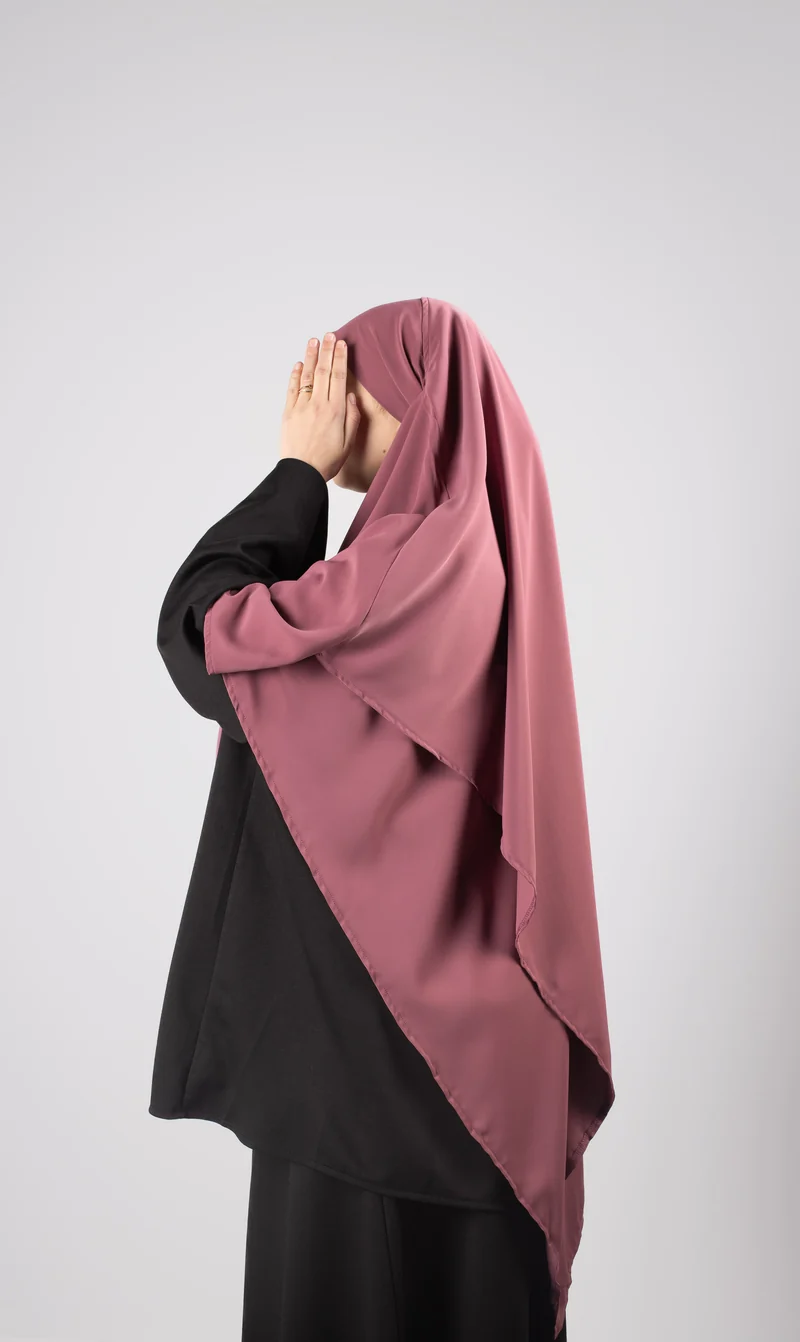 Double Diamond KHIMAR MEDINI Seide – Mauve