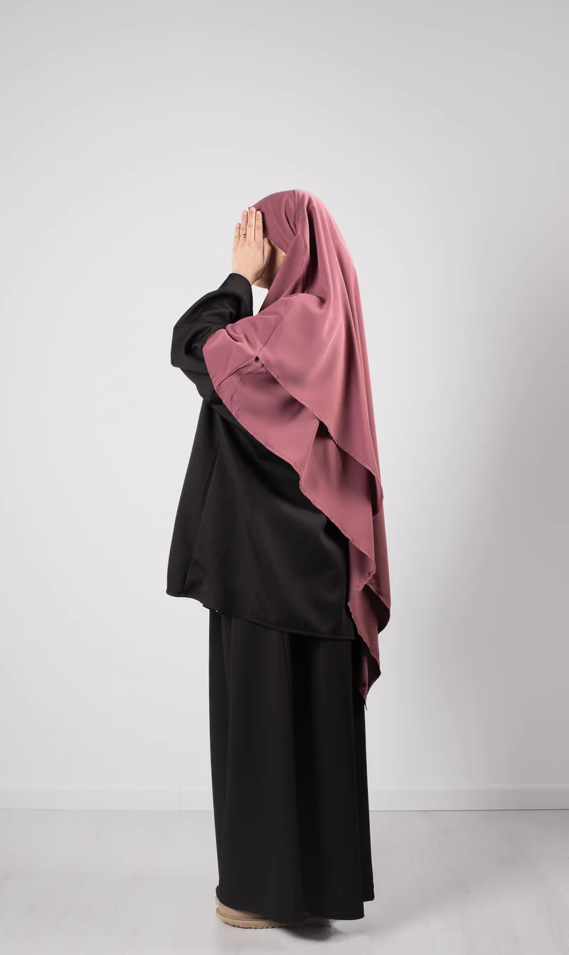 Double Diamond KHIMAR MEDINI Seide – Mauve
