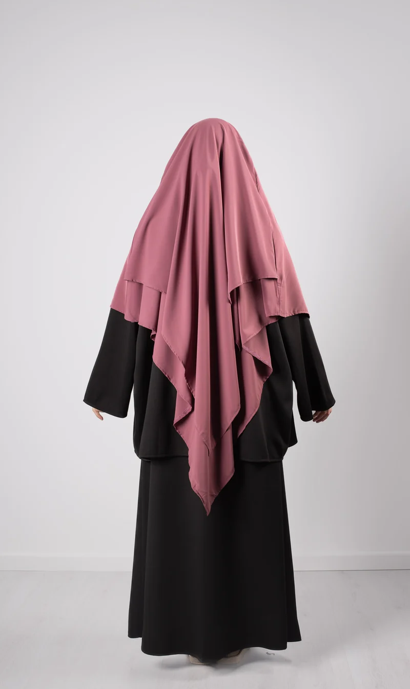 Double Diamond KHIMAR MEDINI Seide – Mauve