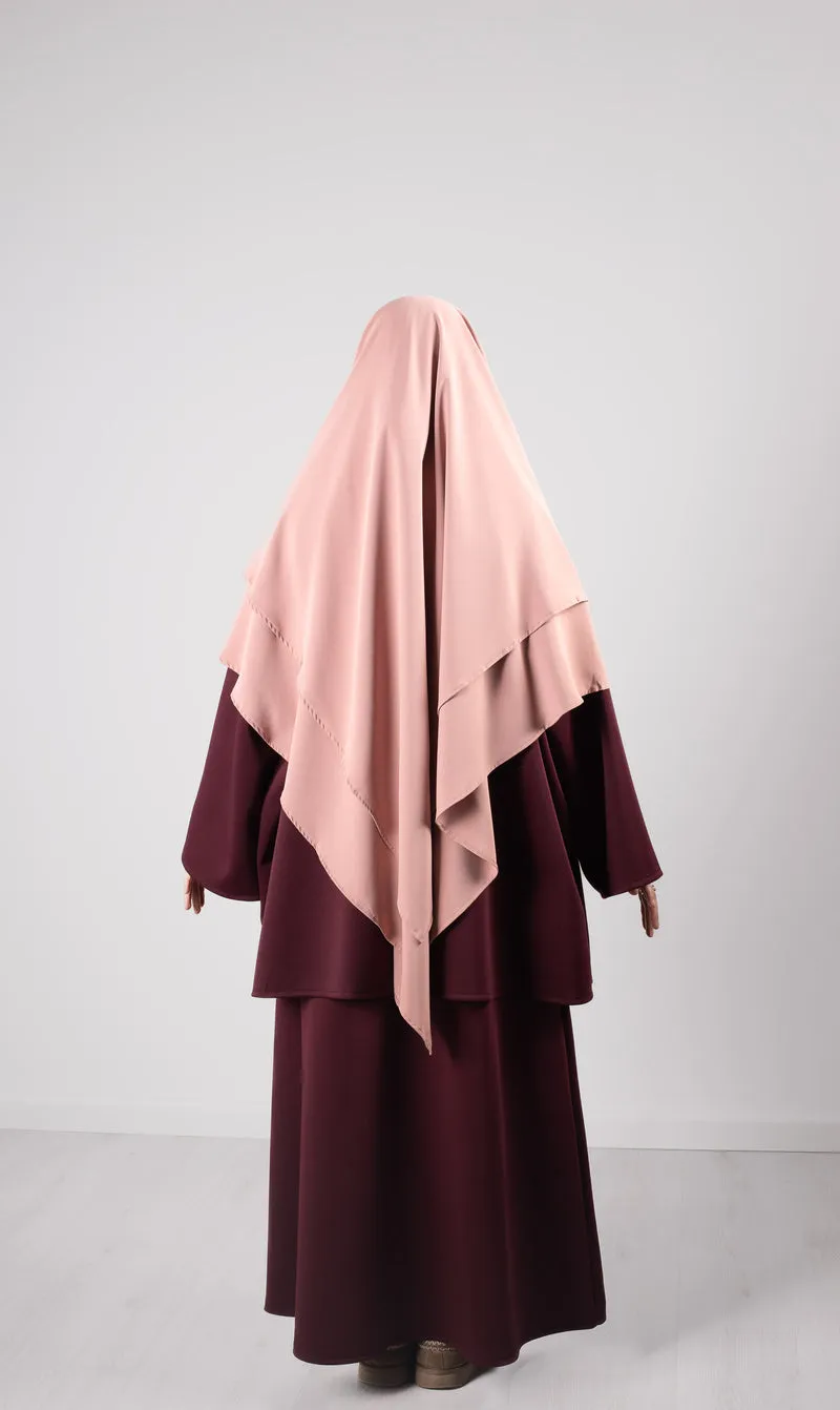 Doppeldiamant KHIMAR MEDINI Seide - Rose