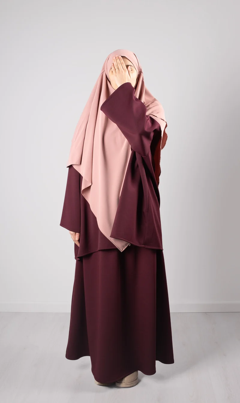 Doppeldiamant KHIMAR MEDINI Seide - Rose