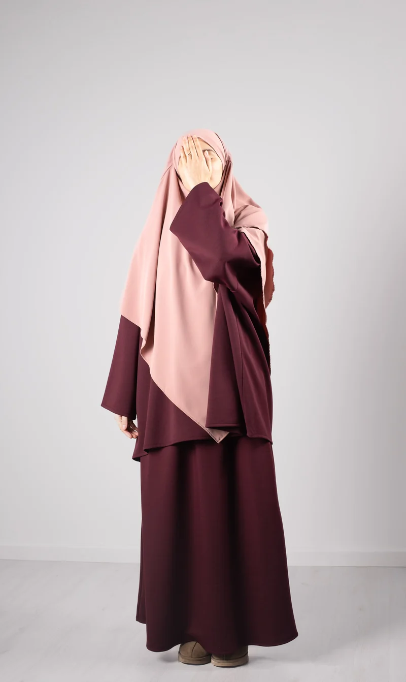 Doppeldiamant KHIMAR MEDINI Seide - Rose