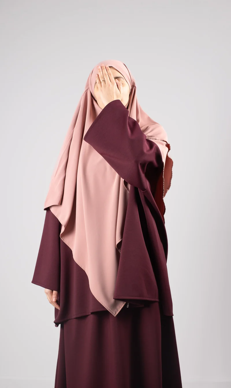 Doppeldiamant KHIMAR MEDINI Seide - Rose