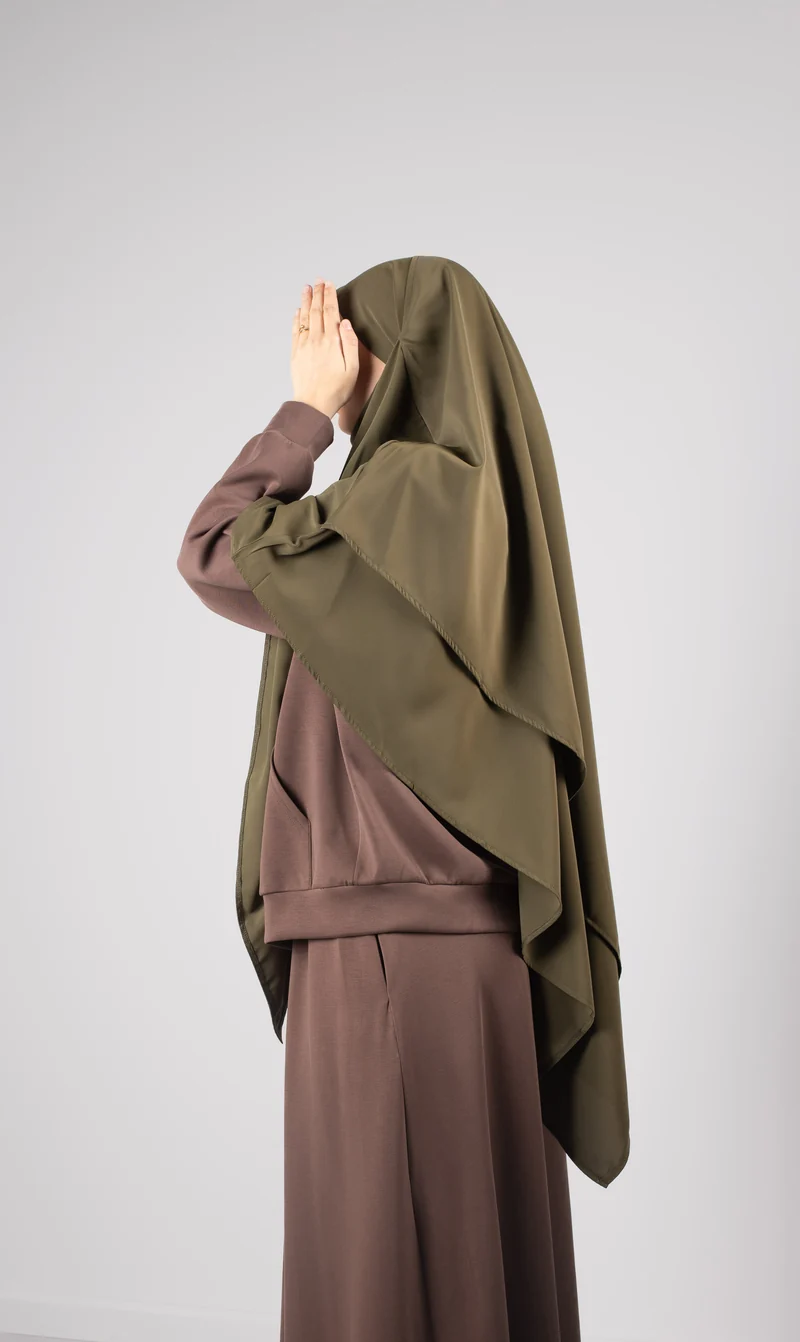 Double Diamond KHIMAR MEDINI Seide – Khaki